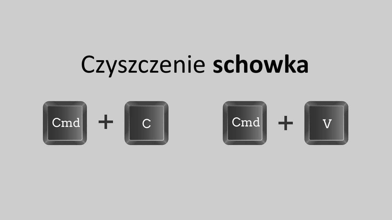 Czyszczenie schowka